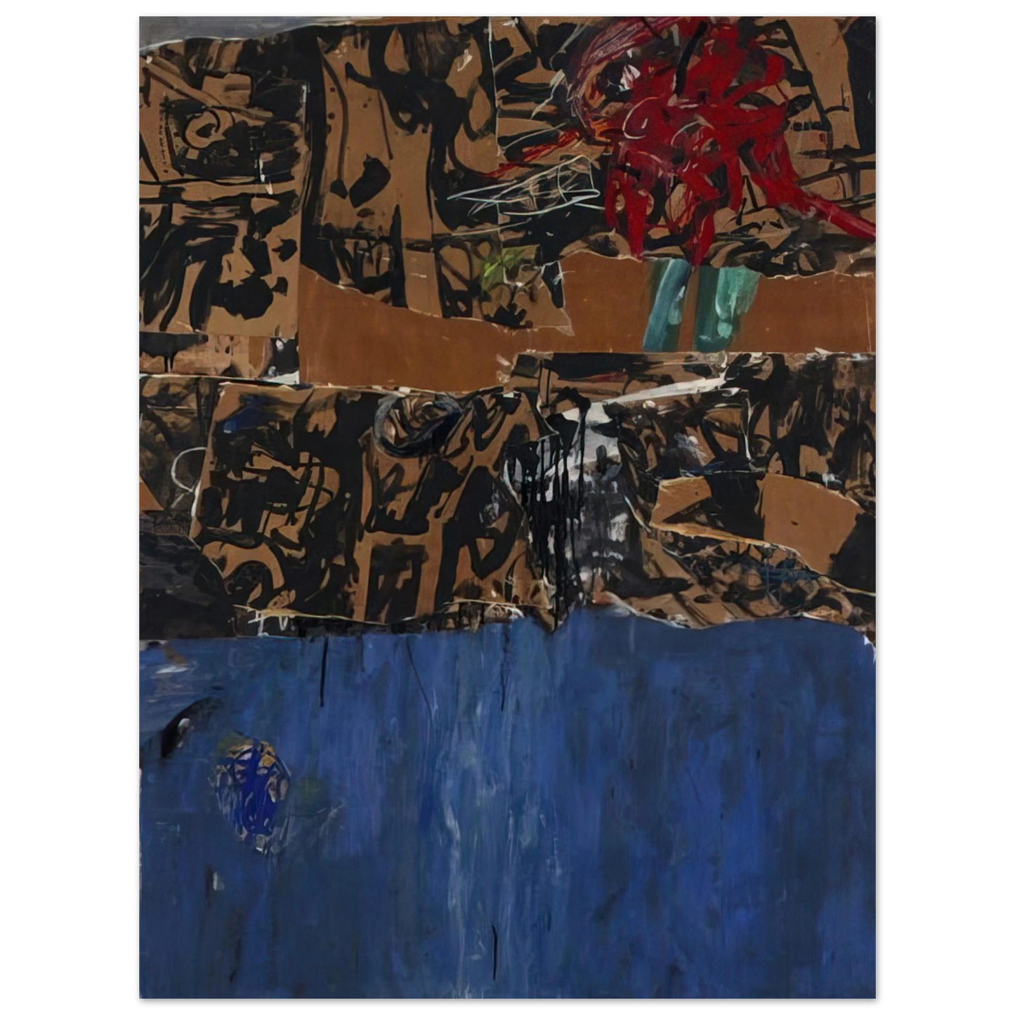 Allan Kaprow - Blue Blue Blue Fine Art Poster - Default Title