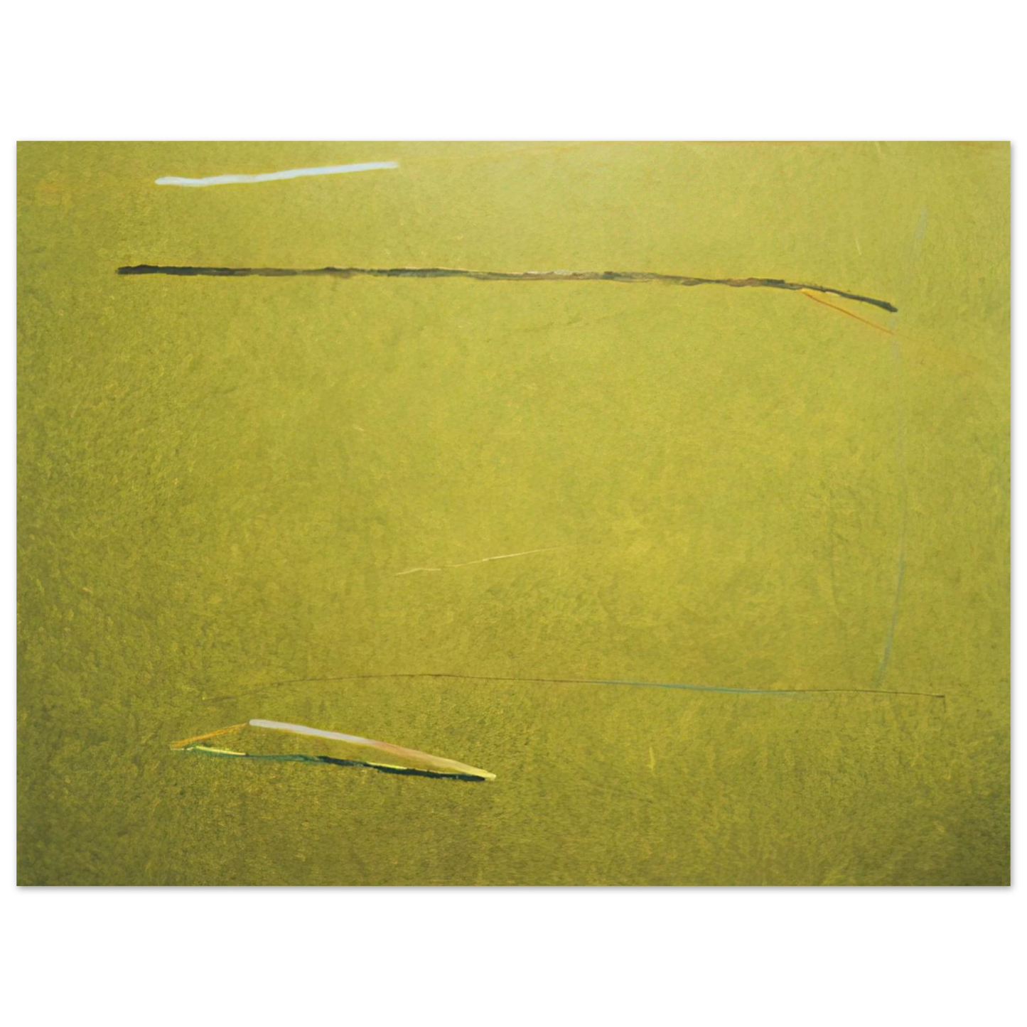 Ronnie Landfield - Green Mountain Man - 1975 Fine Art Poster - Default Title