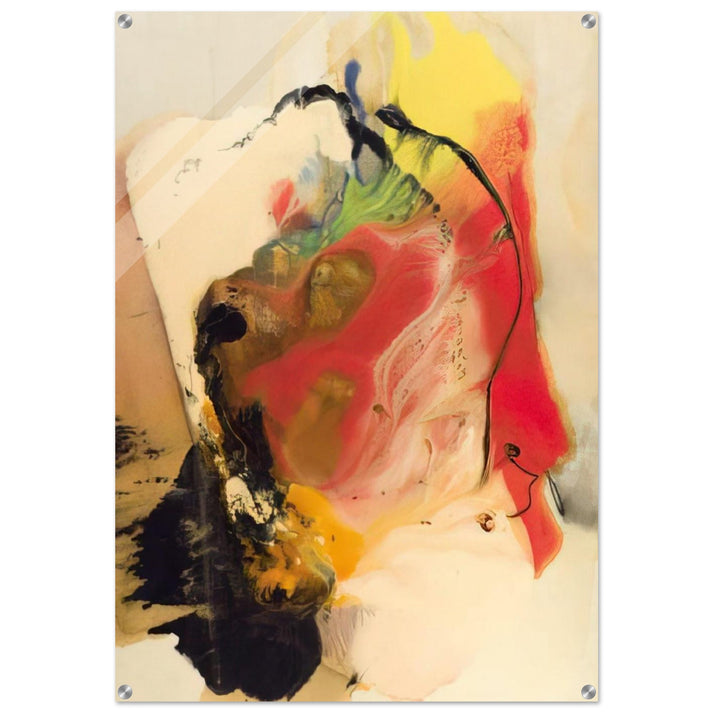 Pompey s Head - Paul Jenkins Acrylic Print - 70x100 cm / 28x40″ inches | Paul Jenkins Wall Art | Paul Jenkins Prints