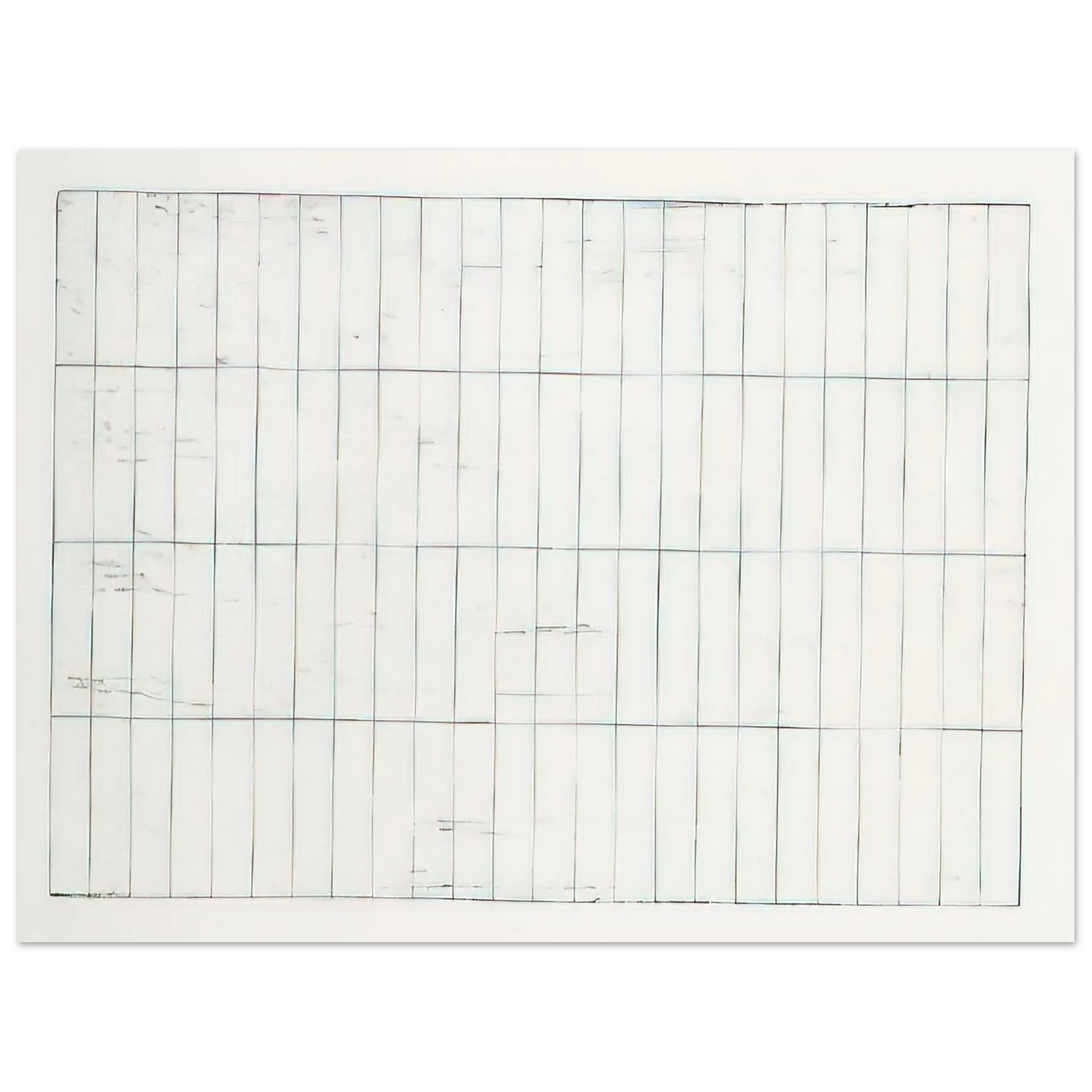 Brice Marden - Grid I Lewison 17 - Minimalism Fine Art Poster - Default Title