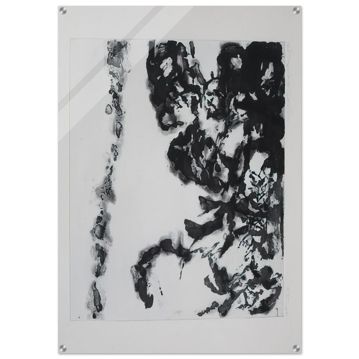 EULOGY ON THE EXTREMELY DELICATE THINGS 1993 - Zao Wou-Ki Acrylic Print - 70x100 cm / 28x40″ inches