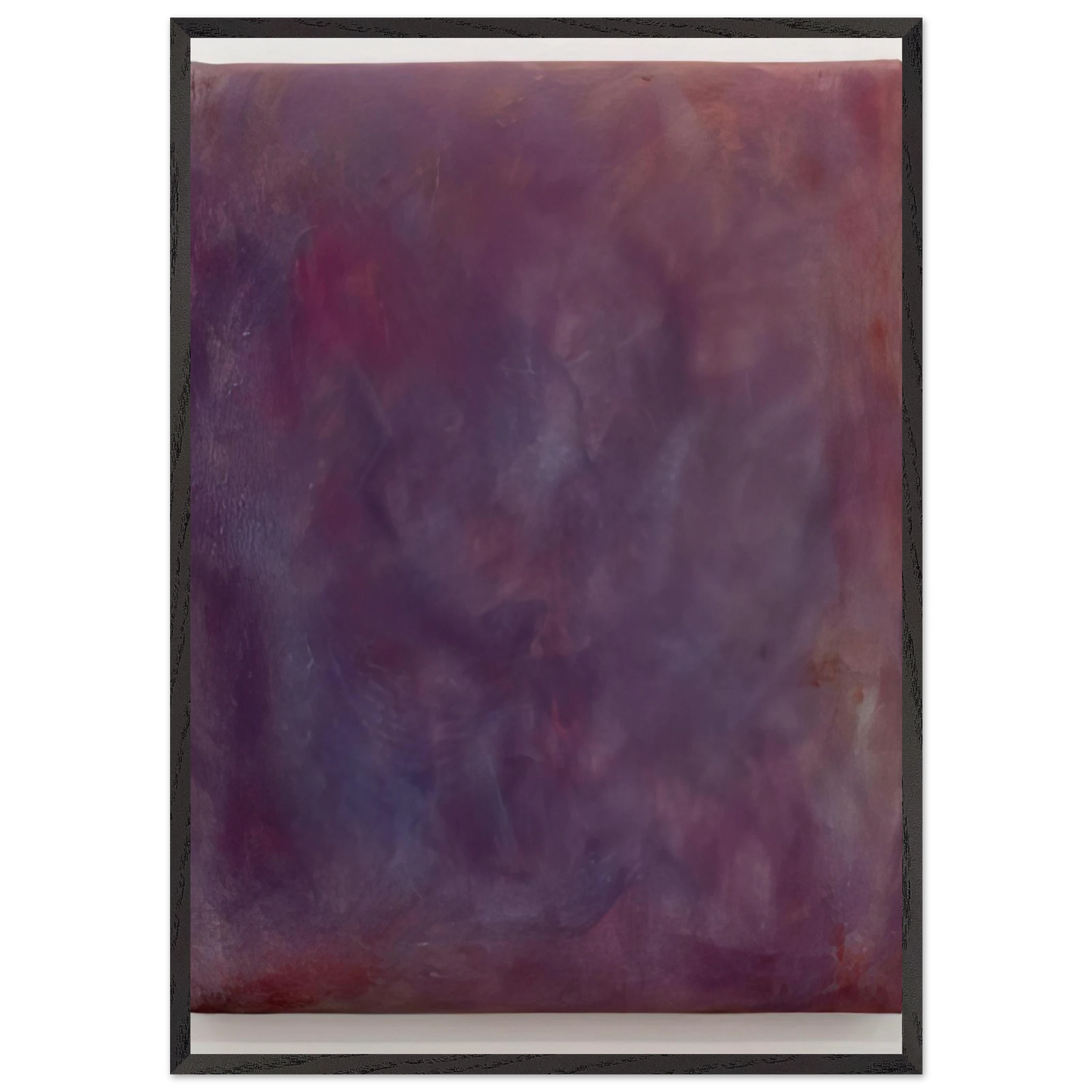 CENTAUREA 1983 - Gotthard Graubner 70x100 cm / 28x40 inches Framed Art Print – Black Wooden Frame