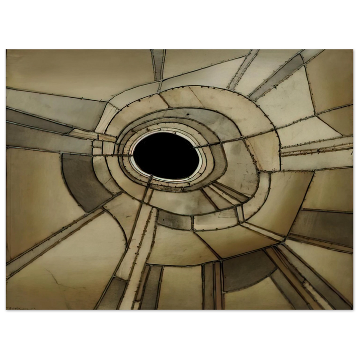 Lee Bontecou - UNTITLED 1959 75x100 cm / 30x40inches Fine Art Poster