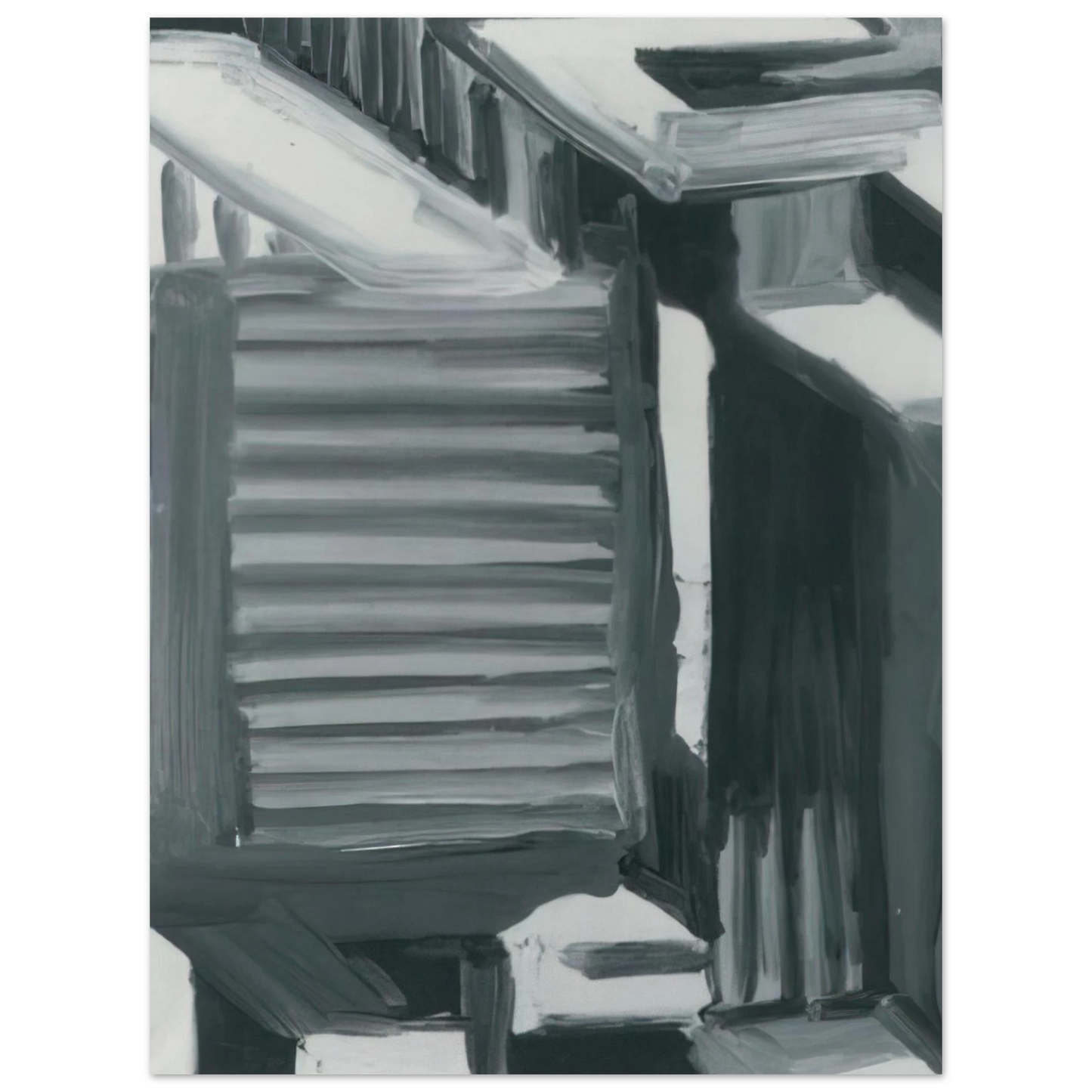 Gerhard Richter - TOWNSCAPE 1968 2 Fine Art Poster - Default Title