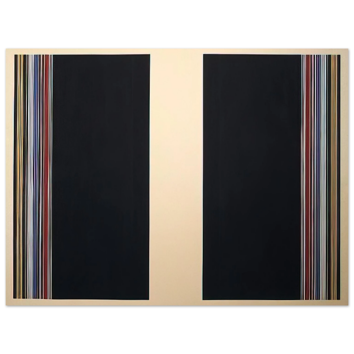 Gene Davis - Untitled - 1985 Fine Art Poster - Default Title