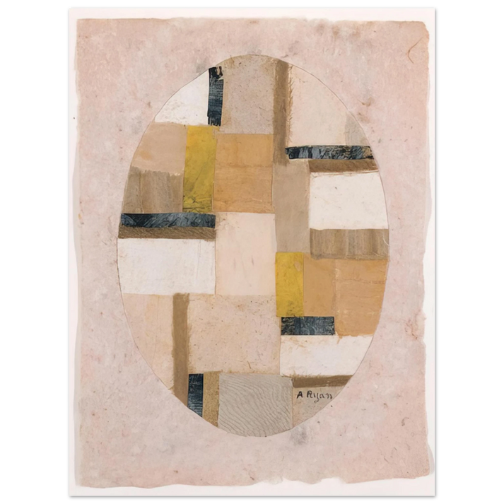 Anne Ryan - Number 456 - Abstract Expressionism 75x100 cm / 30x40inches Fine Art Poster