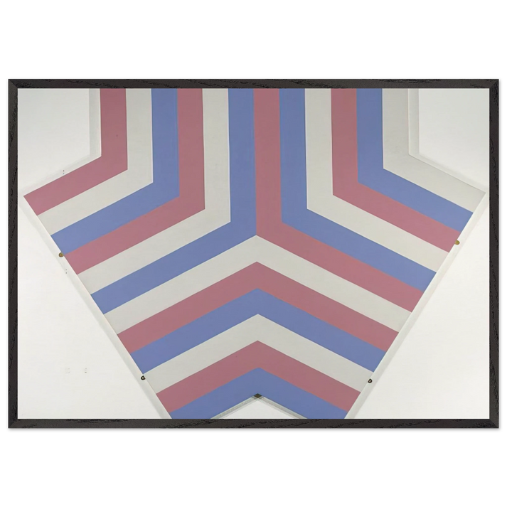 Blue Rose - 1967 - Jeremy Moon 70x100 cm / 28x40 inches Framed Art Print – Black Wooden Frame