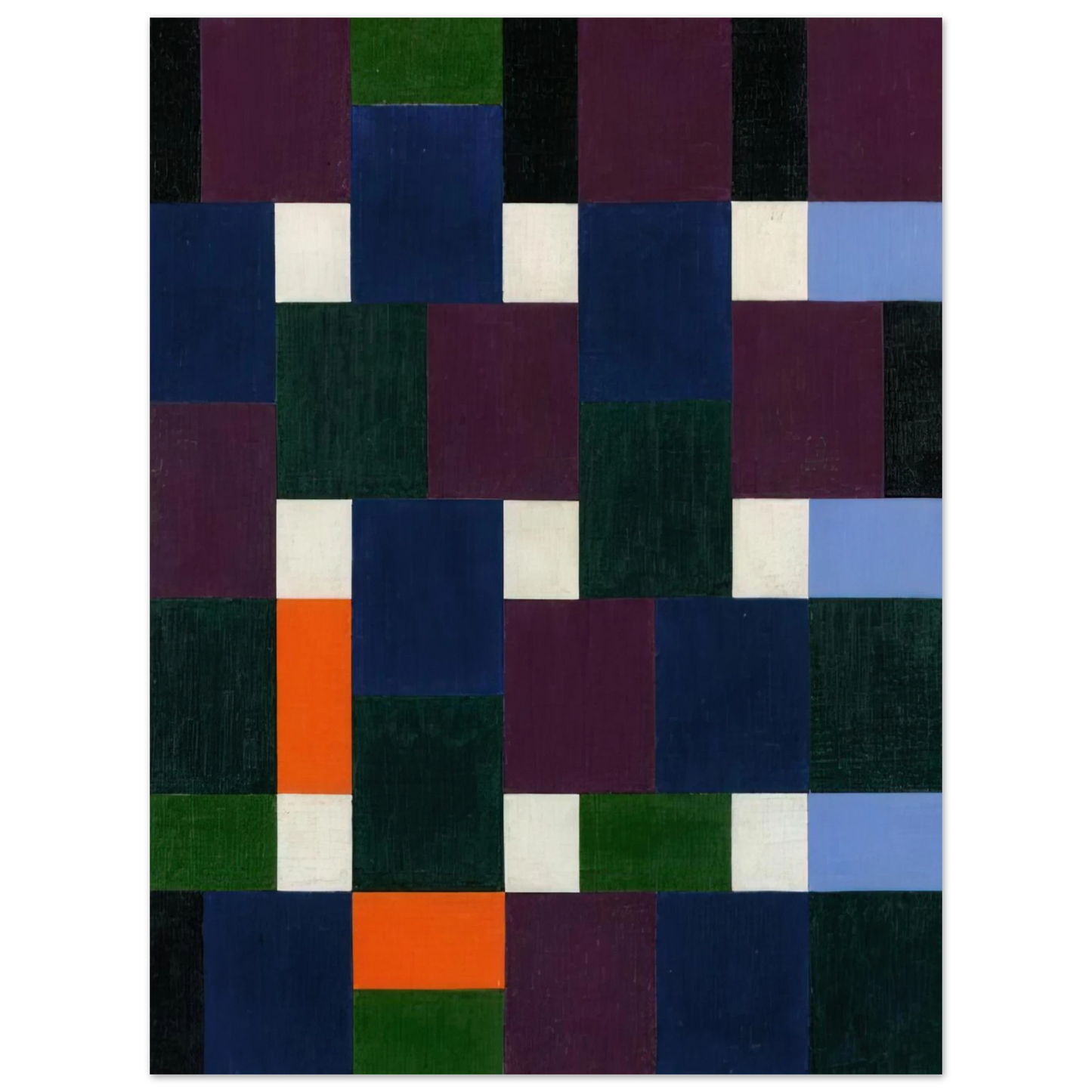 Max Bill - Eight Colour Groups - 1947 Fine Art Poster - Default Title