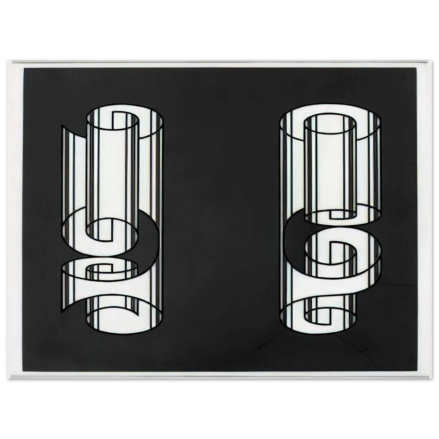 Josef Albers - ROLLED WRONGLY 1931 Fine Art Poster - Default Title