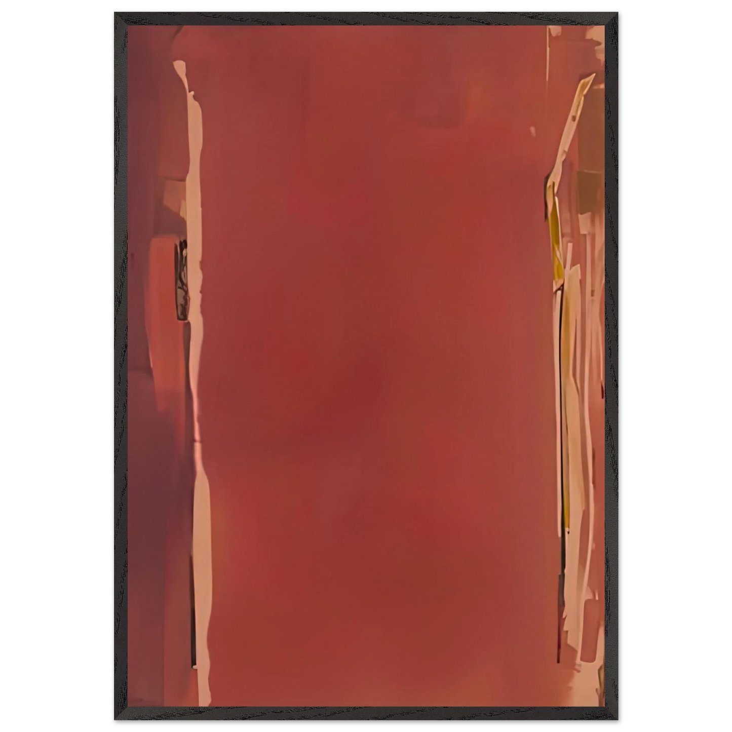 Sentry 1976- - Helen Frankenthaler Framed Art Print – Black Wooden Frame - Default Title - -Framed Art Print