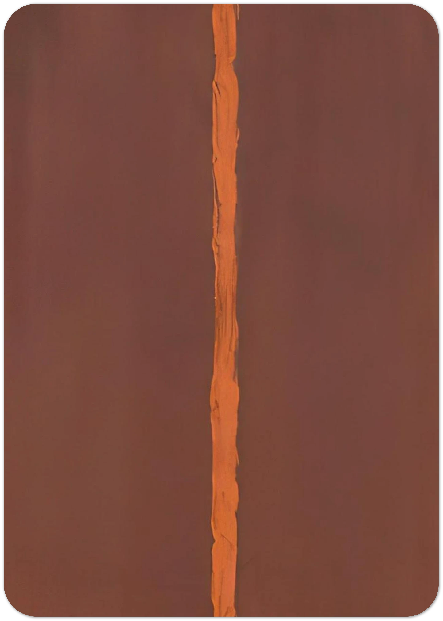 Onement I By Barnett Newman Pack of 10 Post Cards | Barnett Newman Post Cards | A6 (10.5 x 14.8 cm) - 4.1 x 5.8 inches