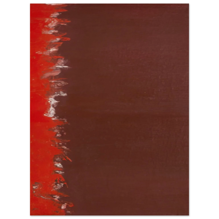 Barnett Newman - Untitled 3 75x100 cm / 30x40inches Fine Art Poster
