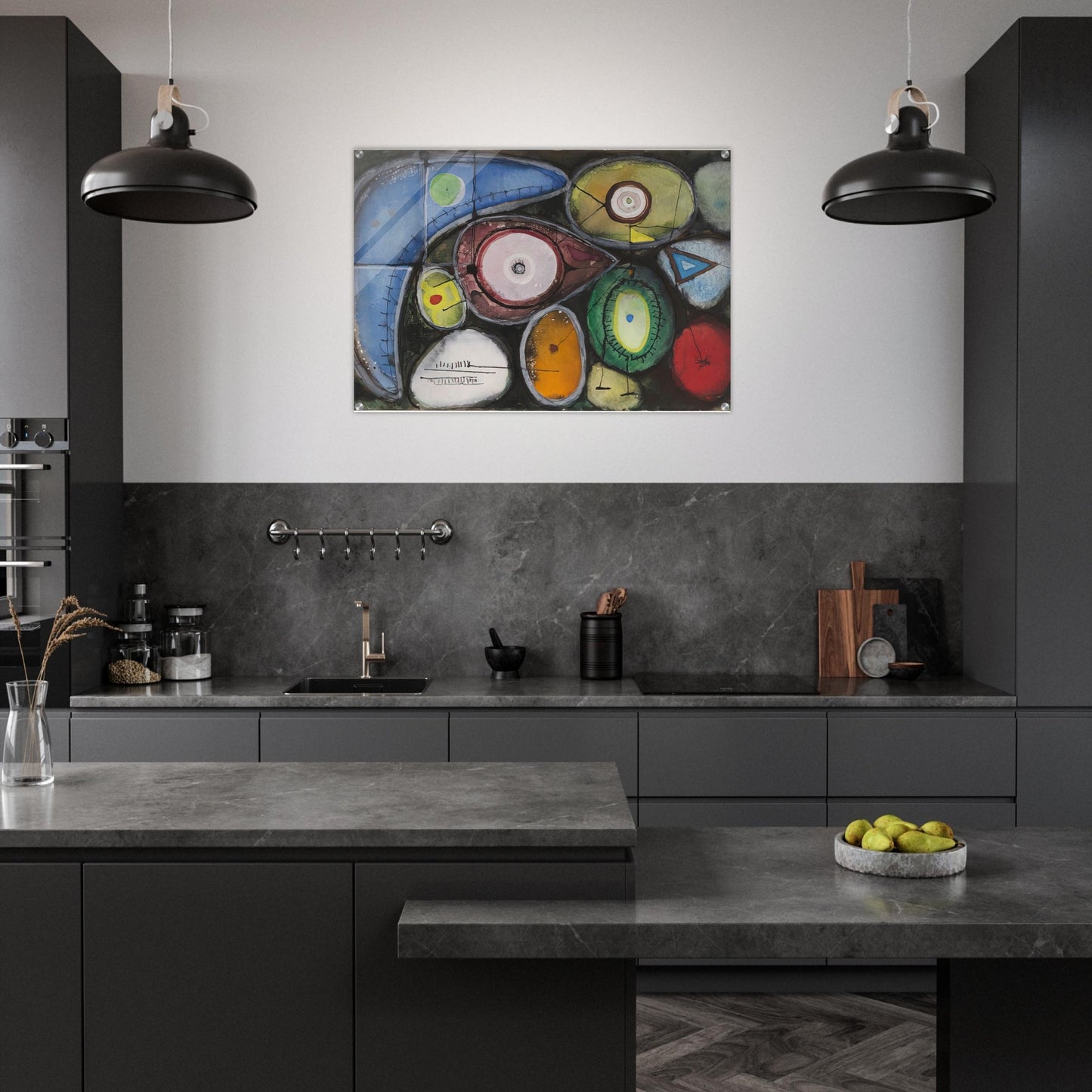 Untitled - Richard Pousette-Dart Acrylic Print - 70x100 cm / 28x40″ inches