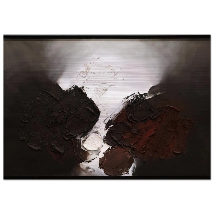 210 B 1960 - Luis Feito Brushed Aluminum Print - 70x100 cm / 28x40 inches | Luis Feito Aluminum Print | Luis Feito Prints