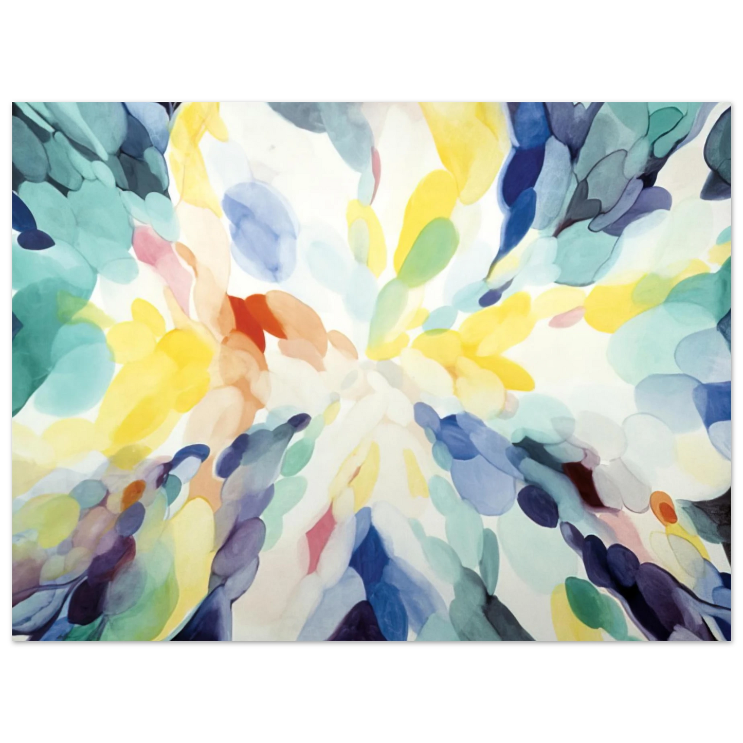 Alice Baber - Wheel of Day Fine Art Poster - Default Title