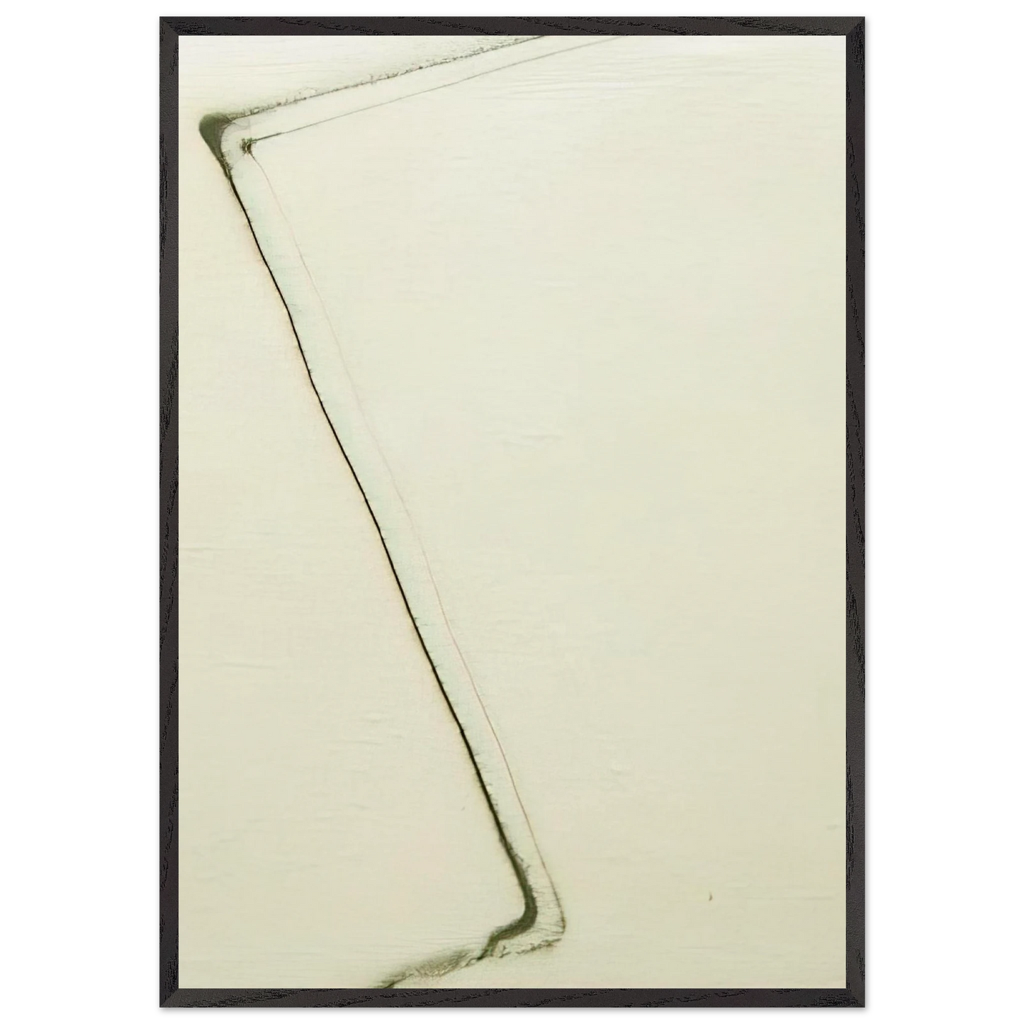 65BL - 1965 - Martin Barre 70x100 cm / 28x40 inches Framed Art Print – Black Wooden Frame