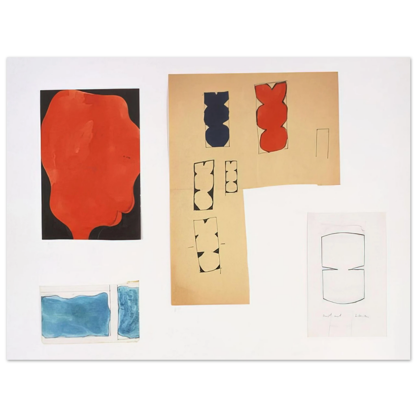 Ellsworth Kelly - Tablet #91 Fine Art Poster - Default Title