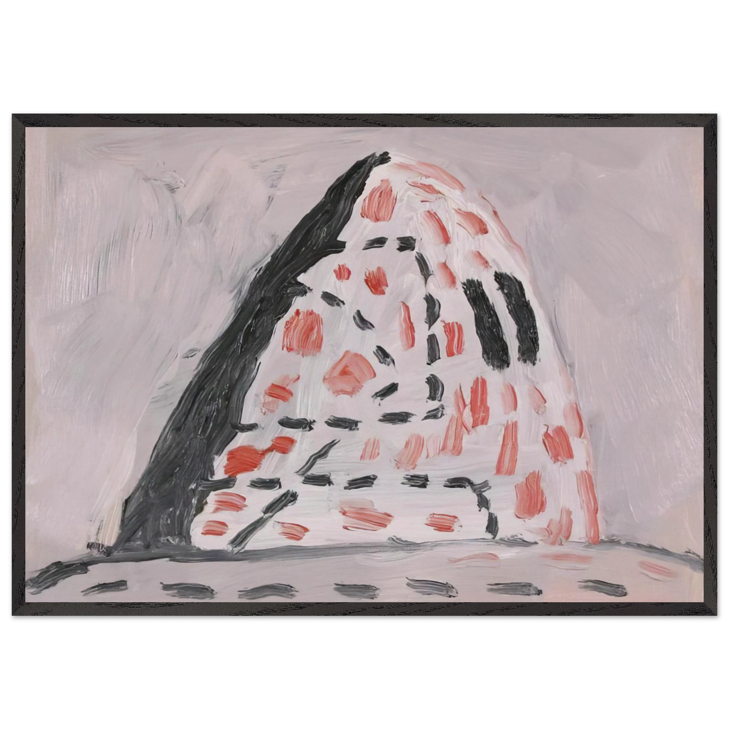 Untitled 2 N5 - Philip Guston Framed Art Print – Black Wooden Frame - Default Title - -Framed Art Print