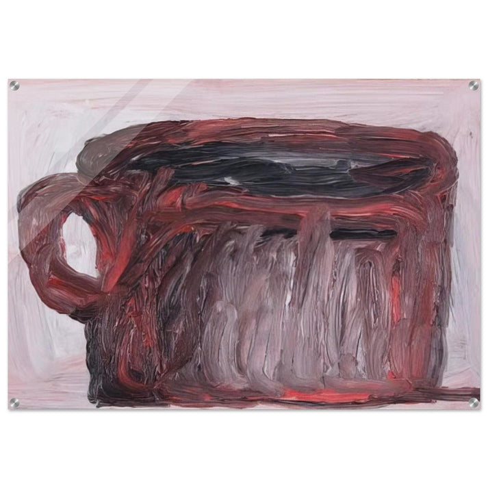 UNTITLED CUP - Philip Guston Acrylic Print - 70x100 cm / 28x40″ inches