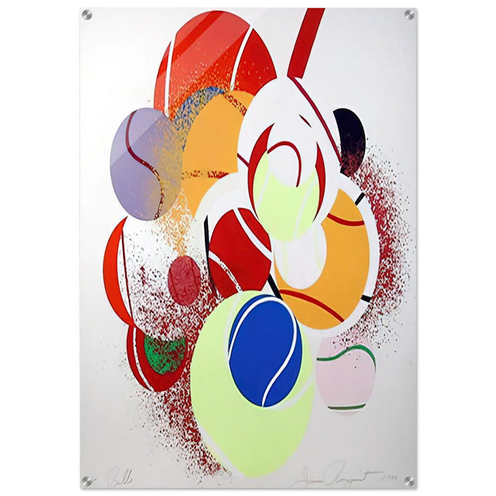 Balls - James Rosenquist Acrylic Print - 70x100 cm / 28x40″ inches