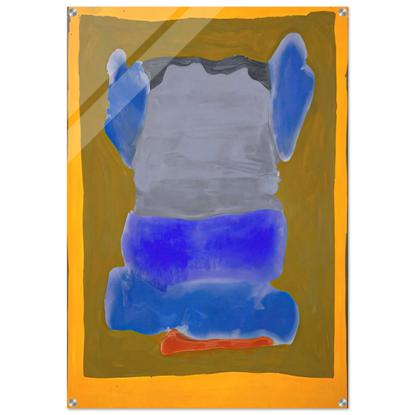 Buddha s Court - 1964 - Helen Frankenthaler Acrylic Print - 70x100 cm / 28x40″ inches | Helen Frankenthaler Wall Art | Helen Frankenthaler Prints
