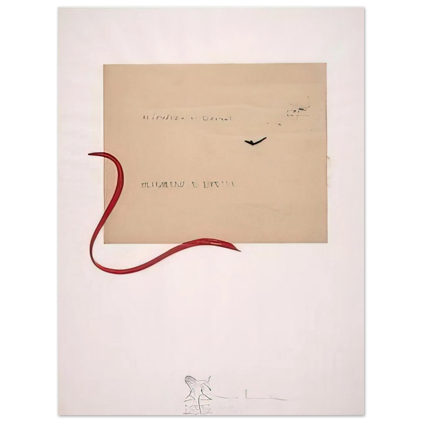 Alighiero Boetti - UNTITLED TUFFATORE 1986 Fine Art Poster - Default Title
