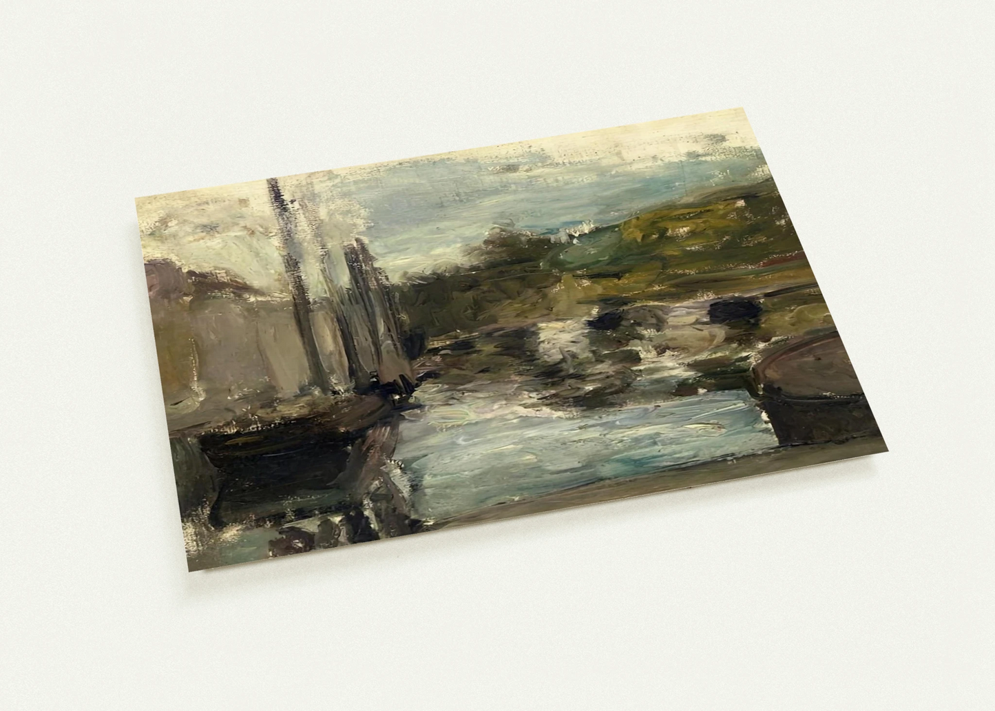 BRITTANY ALSO KNOWN AS BOAT 1896 By Henri Matisse Pack of 10 Post Cards | Henri Matisse Post Cards | A6 (10.5 x 14.8 cm) - 4.1 x 5.8 inches