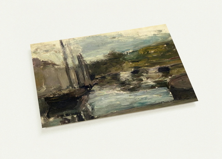 BRITTANY ALSO KNOWN AS BOAT 1896 By Henri Matisse Pack of 10 Post Cards | Henri Matisse Post Cards | A6 (10.5 x 14.8 cm) - 4.1 x 5.8 inches