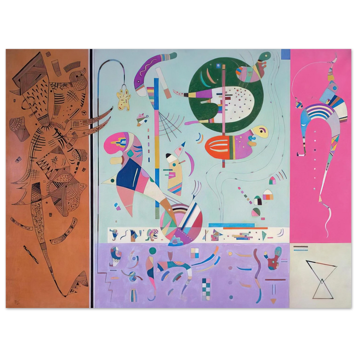 Wassily Kandinsky - VARIOUS PARTS 1940 75x100 cm / 30x40inches Fine Art Poster
