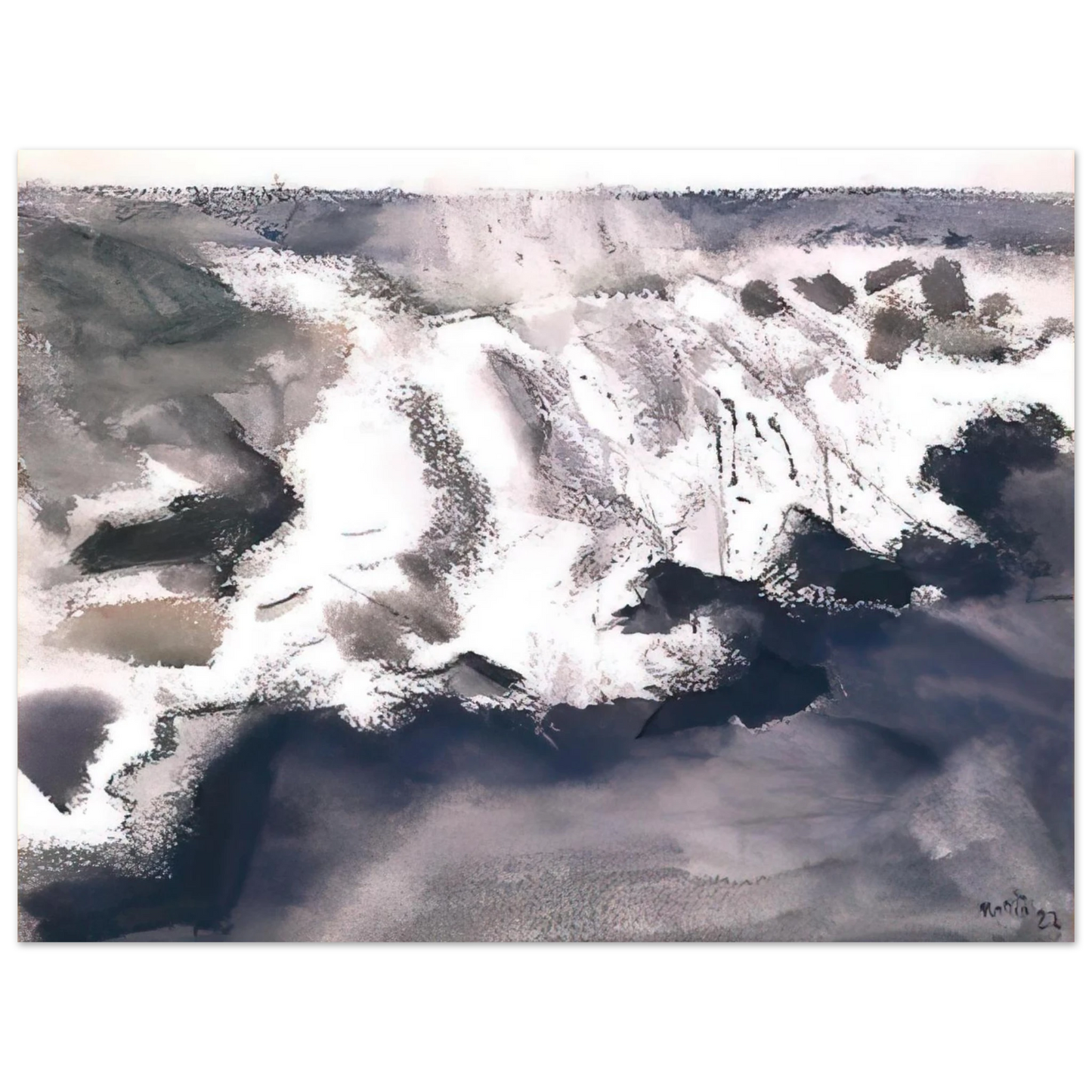 John Marin - Off York Island - 1922 Fine Art Poster - Default Title