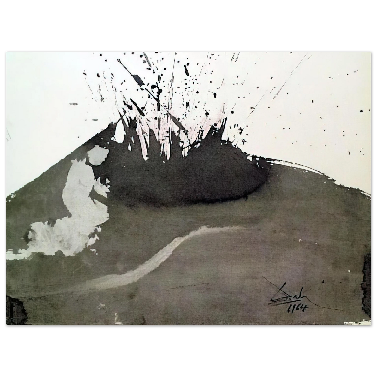 Salvador Dali - ANGELUS EXCUSSIT FLAMMAMIGNIS DANIEL 3 23 1967 Fine Art Poster - Default Title