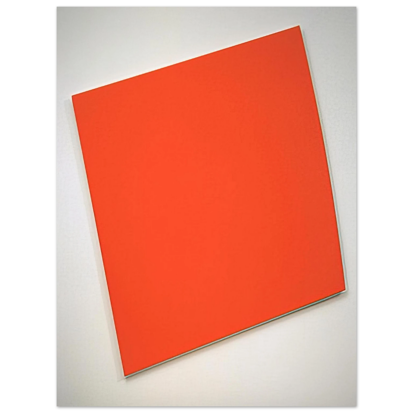 Ellsworth Kelly - Red-Orange Panel with Curve Fine Art Poster - Default Title