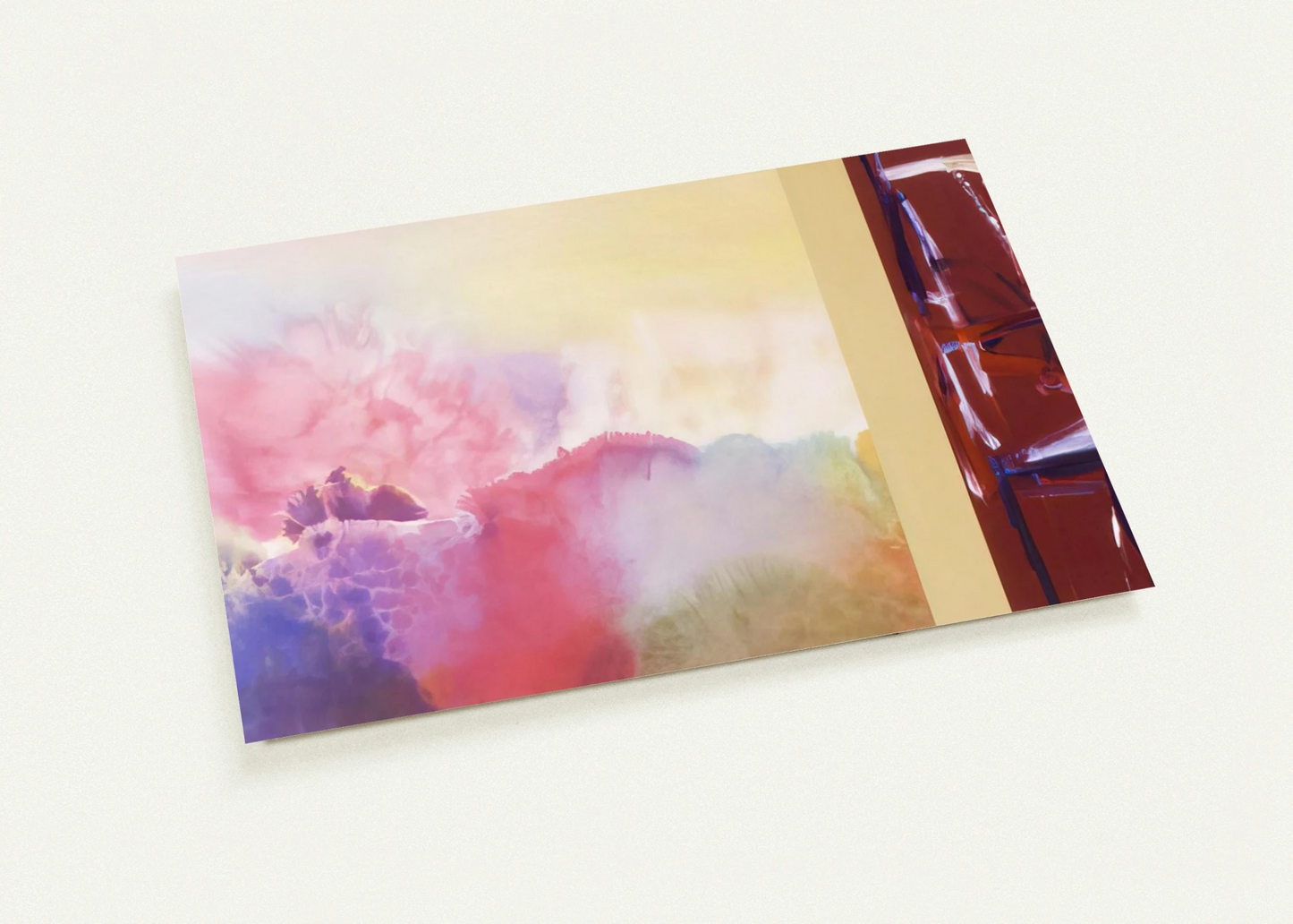 For Sara Teasdale - 1992 By Ronnie Landfield Pack of 10 Post Cards | Ronnie Landfield Post Cards | A6 (10.5 x 14.8 cm) - 4.1 x 5.8 inches