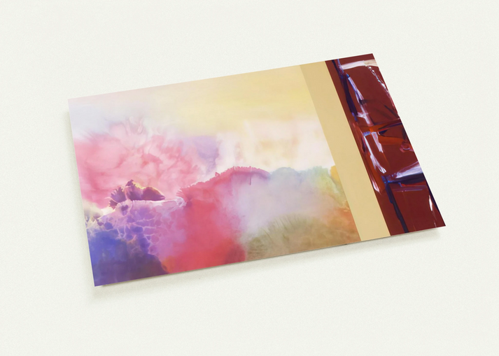 For Sara Teasdale - 1992 By Ronnie Landfield Pack of 10 Post Cards | Ronnie Landfield Post Cards | A6 (10.5 x 14.8 cm) - 4.1 x 5.8 inches