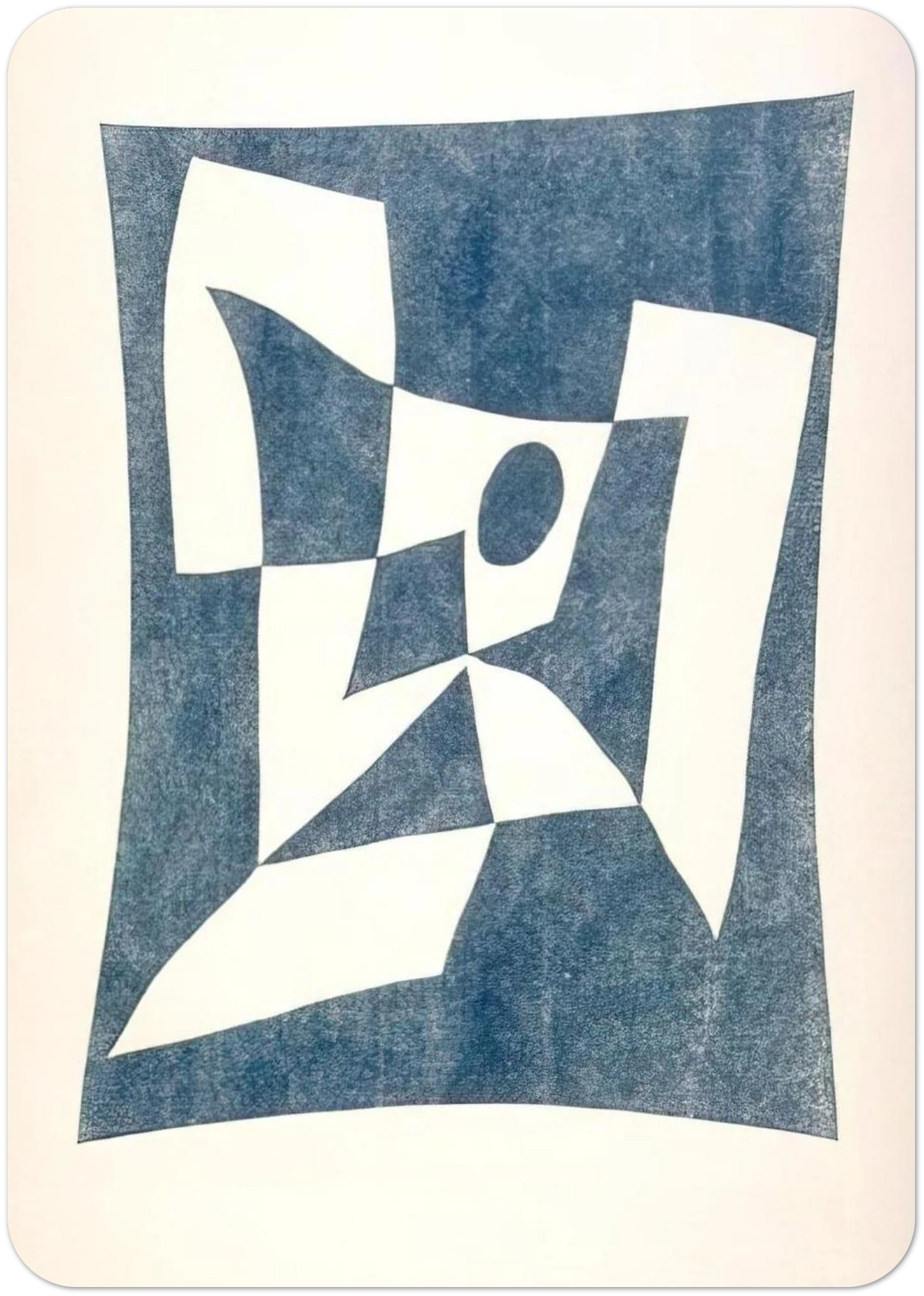 Abstract Composition, Knossos By Jean Arp Pack of 10 Post Cards | Jean Arp Post Cards | A6 (10.5 x 14.8 cm) - 4.1 x 5.8 inches