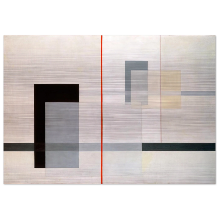 K VII - Laszlo Moholy-Nagy Brushed Aluminum Print - 70x100 cm / 28x40 inches | Laszlo Moholy-Nagy Aluminum Print | Laszlo Moholy-Nagy Prints