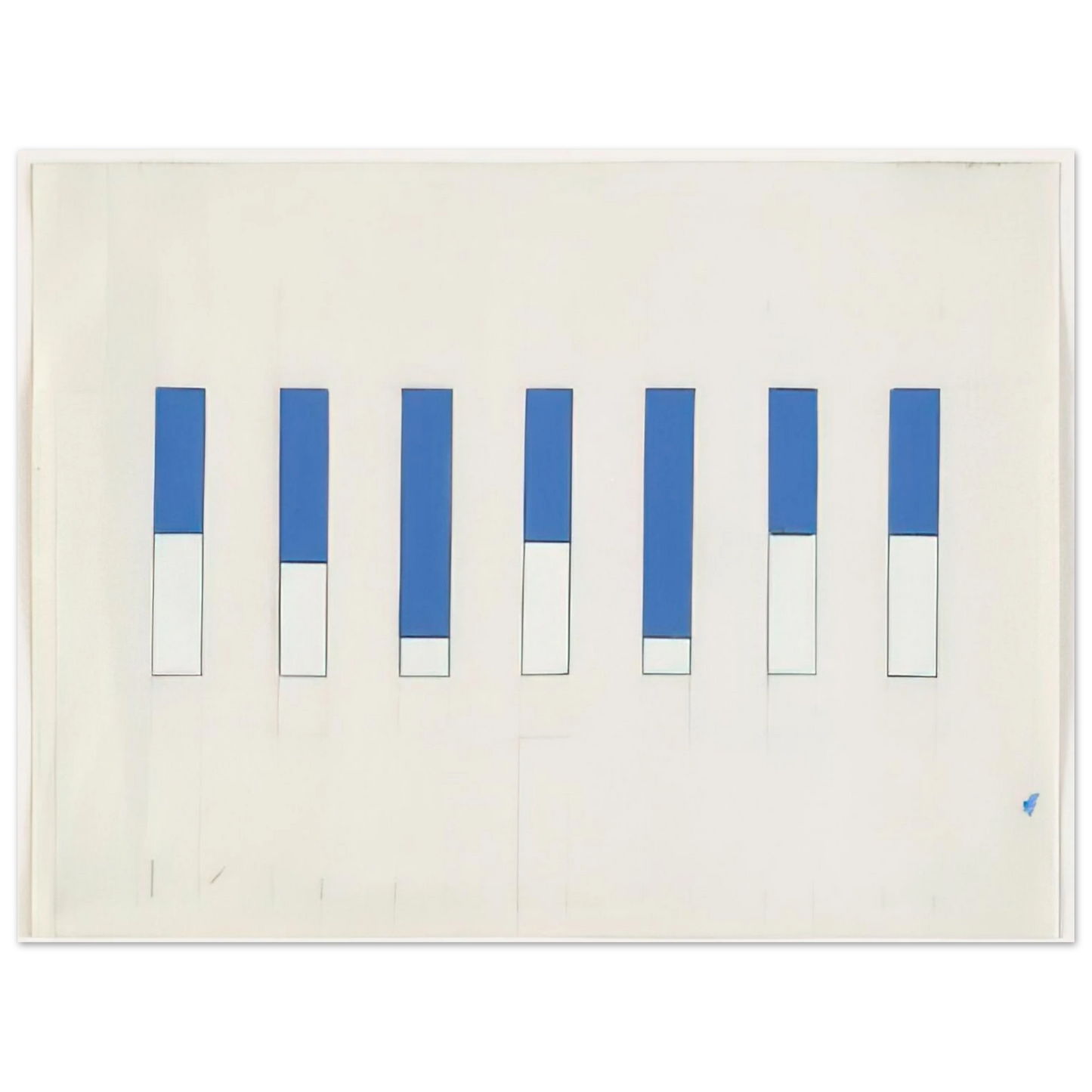 Ellsworth Kelly - Awnings, Avenue Matignon Fine Art Poster - Default Title