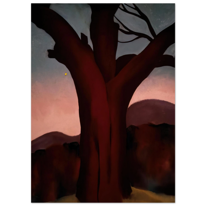 Georgia O'Keeffe - Autumn Trees - Chestnut Tree Fine Art Poster