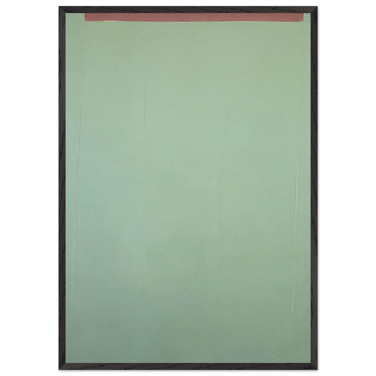 Transparent Green Sun-Box - 1970 - Theodoros Stamos Framed Art Print – Black Wooden Frame - Default Title - -Framed Art Print