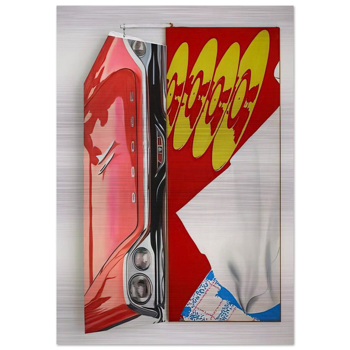Disks - James Rosenquist Brushed Aluminum Print - 70x100 cm / 28x40 inches | James Rosenquist Aluminum Print | James Rosenquist Prints