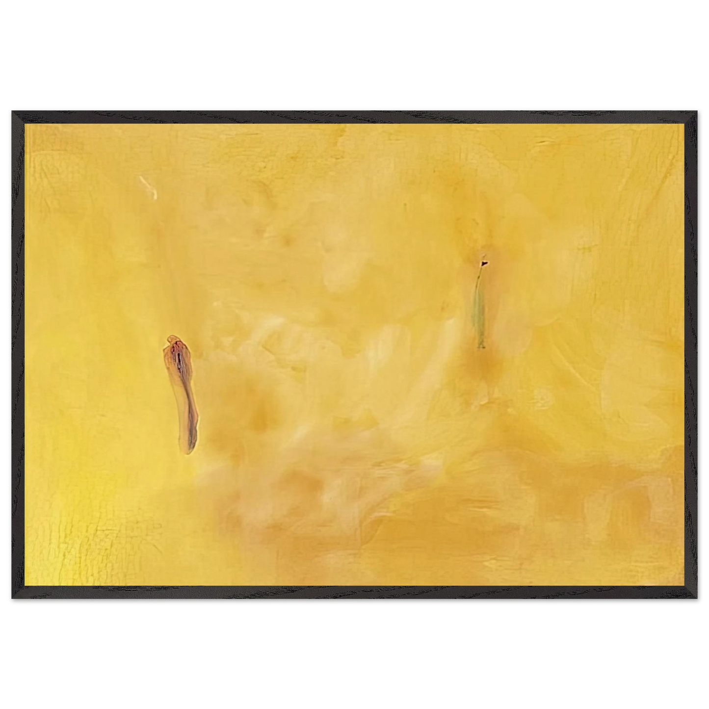 Earliness - 1975 - Helen Frankenthaler 70x100 cm / 28x40 inches Framed Art Print – Black Wooden Frame