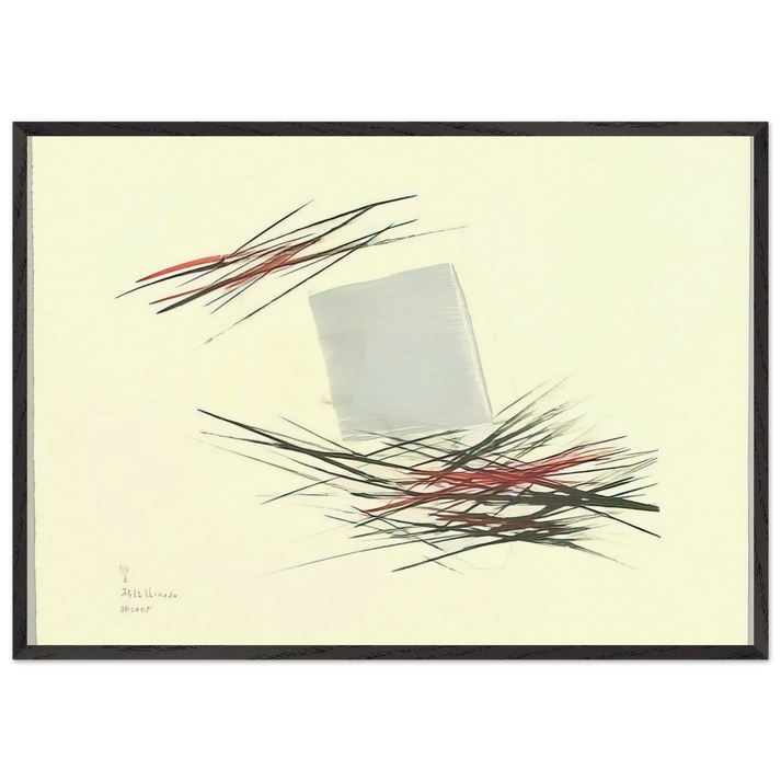 Hope - 2005 - Toko Shinoda 70x100 cm / 28x40 inches Framed Art Print – Black Wooden Frame