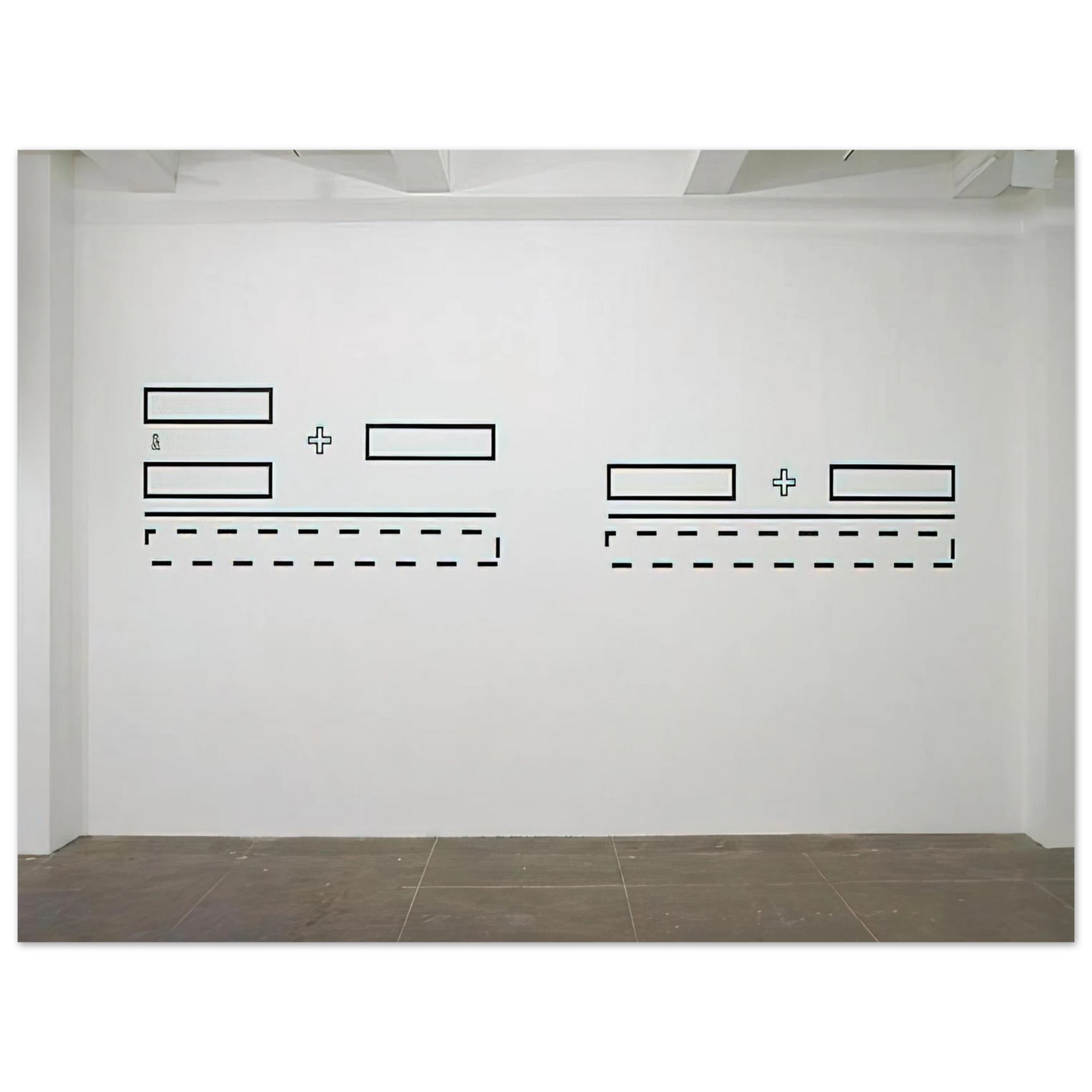 Lawrence Weiner - Untitled - 1991 Fine Art Poster - Default Title