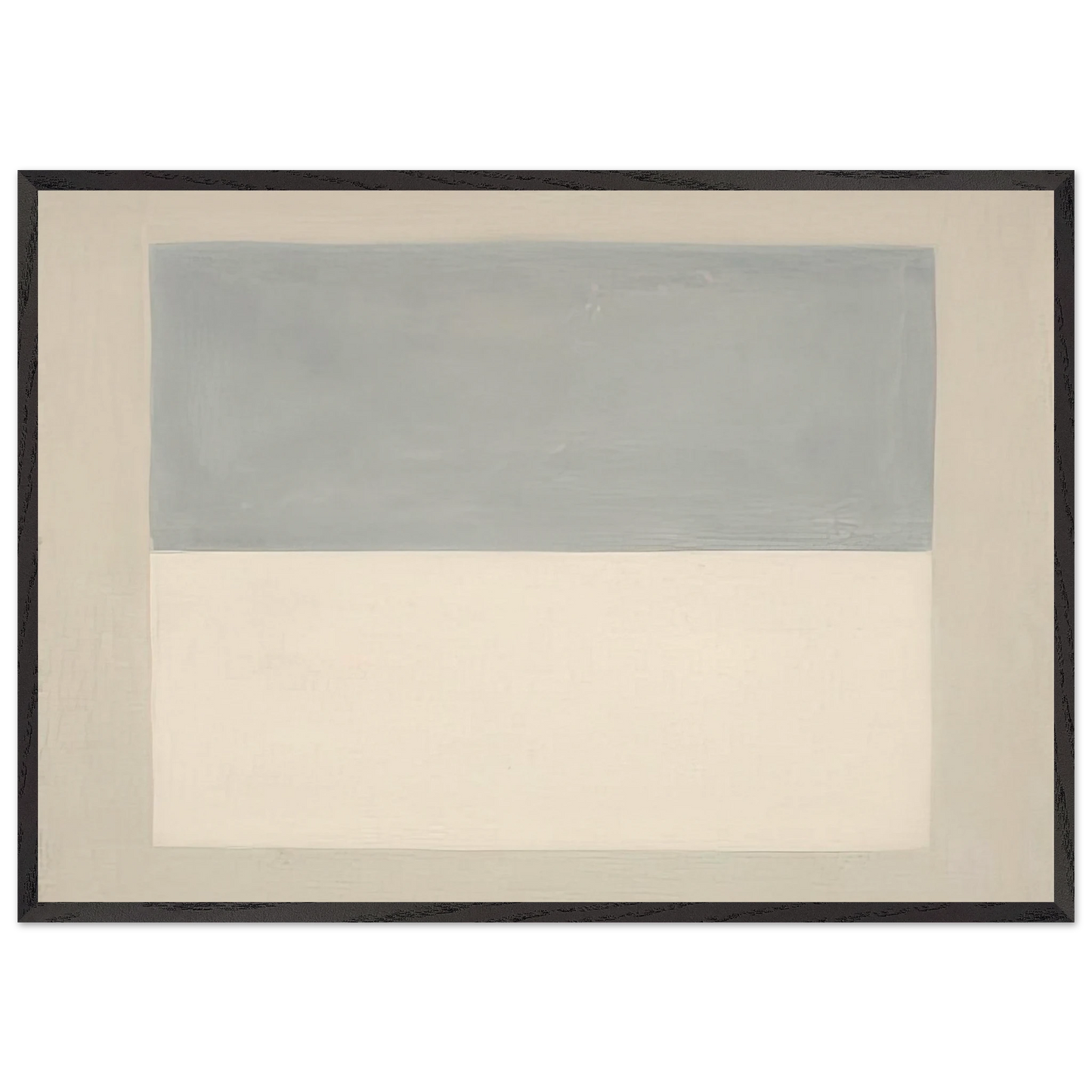 Rain Study - Agnes Martin Framed Art Print – Black Wooden Frame - Default Title - -Framed Art Print