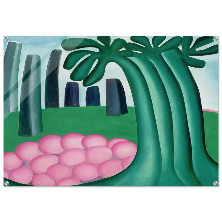 Forest - Tarsila do Amaral Acrylic Print - 70x100 cm / 28x40″ inches