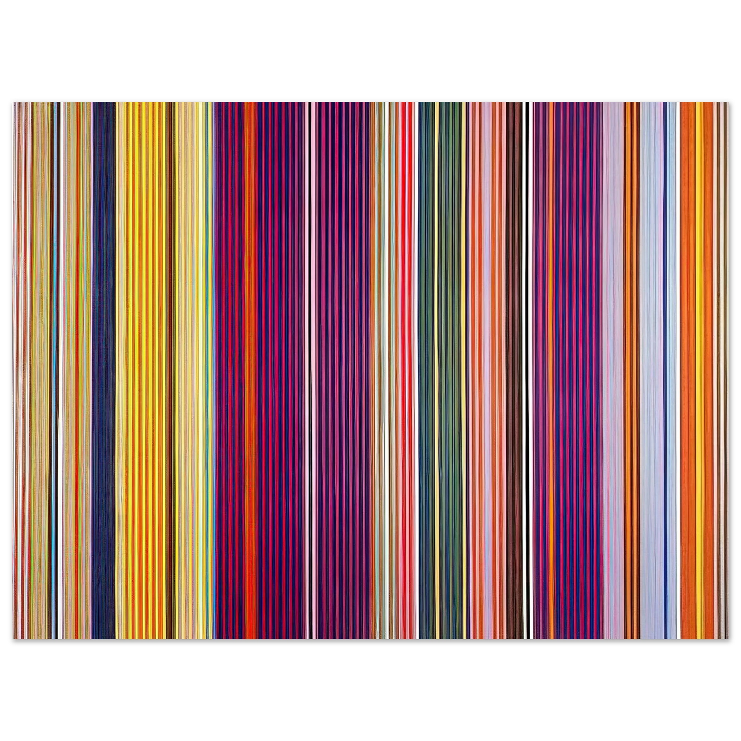 Gene Davis - Dr. Peppercorn - 1967 Fine Art Poster - Default Title