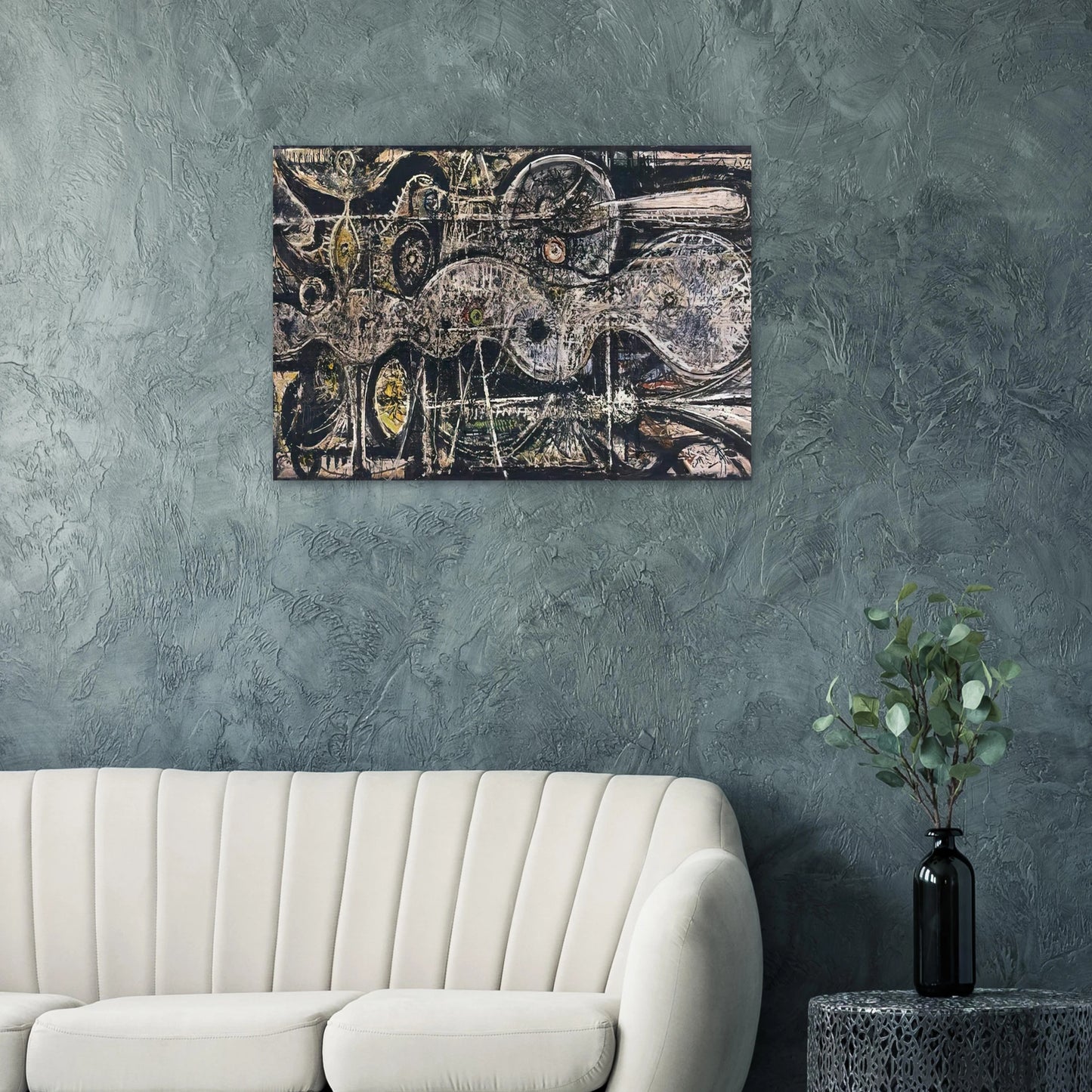 Undulation - Richard Pousette-Dart Brushed Aluminum Print - 70x100 cm / 28x40 inches | Richard Pousette-Dart Aluminum Print | Richard Pousette-Dart Prints