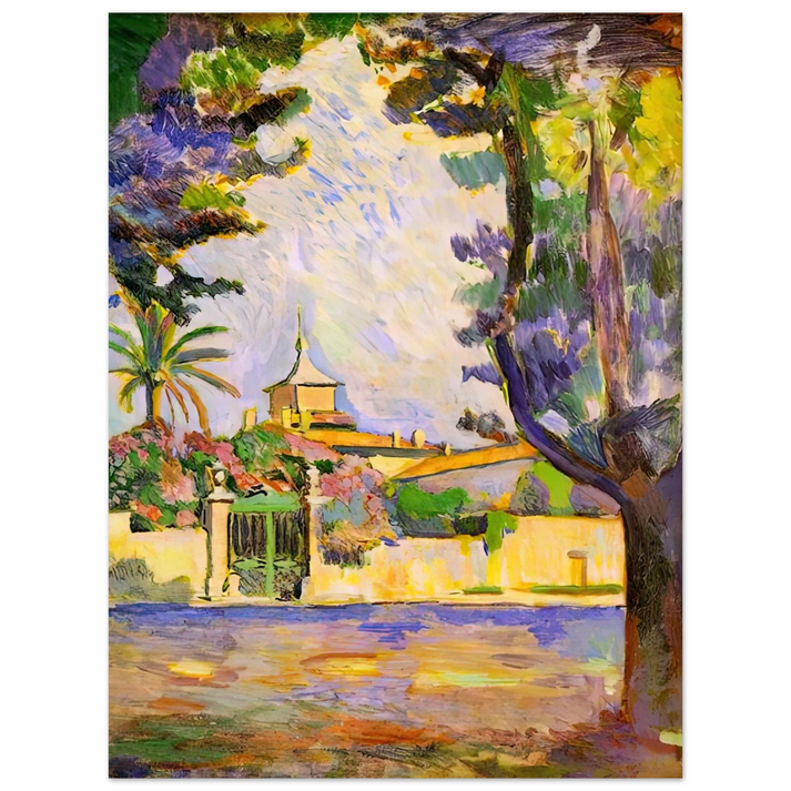 Henri Matisse - PLACE DES LICES ST TROPEZ 1904 75x100 cm / 30x40inches Fine Art Poster