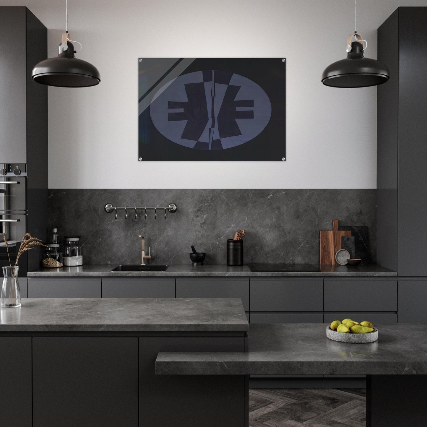 Moonscape - 1969 - Jimmy Ernst Acrylic Print - 70x100 cm / 28x40″ inches