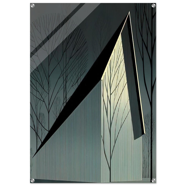 Pearl - Eyvind Earle Acrylic Print - 70x100 cm / 28x40″ inches | Eyvind Earle Wall Art | Eyvind Earle Prints